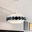 Люстра Doria Leuchten hanging lamp 80 см   Черный фото 5