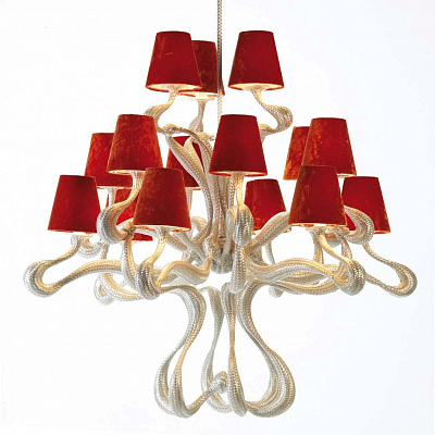 Jacco Maris Ode 1647 Chandelier Красный  фото 1