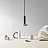 Латунный подвесной светодиодный светильник LIDEN Белый фото 12