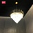 Хрустальная подвесная люстра в стиле постмодерн SONATA 62 см   фото 9