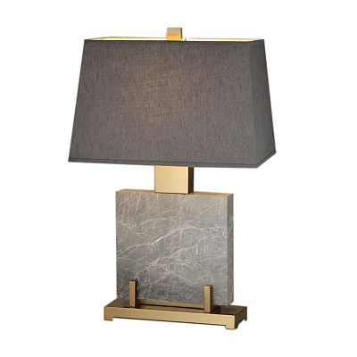 Настольная лампа Table lamp marble Grey  фото 1