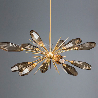 Подвесная люстра Hammerton Aalto Oval Starbust Chandelier 60 см   фото 1