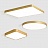 Ультратонкие светодиодные потолочные светильники FLIMS Золотой H фото 3