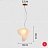 Серия светильников в виде комбинаций двух матовых плафонов разных форм и оттенков LINDIS G фото 24