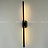 Настенный светильник Dots line double 100 см  Черный фото 10