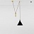 Подвесной светильник Shape up Pendant Hemisphere Black designed by John Hogan H фото 4