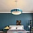 Люстра Doria Leuchten hanging lamp 40 см  Голубой фото 22