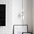 Стеклянный подвесной светильник FRAGA Серый фото 9