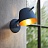 Настенный светильник в скандинавском стиле GODA WALL Черный фото 10