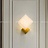 Настенный светодиодный светильник с мраморным плафоном кубической формы OBSCUR фото 2