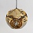 Подвесной светильник Curve Ball 35 см  Золотой фото 3