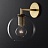 Бра RH Utilitaire Globe Shade Single Sconce Латунь фото 8