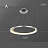 Светодиодная люстра в виде композиции из колец ESTER CH модель В 82 см   фото 3