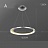 Светодиодная люстра в виде композиции из колец ESTER CH модель В 82 см   фото 2