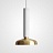 Латунный подвесной светодиодный светильник LIDEN фото 2